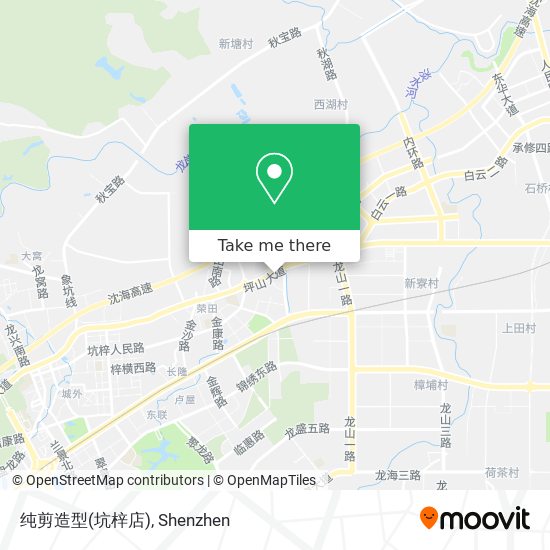 纯剪造型(坑梓店) map