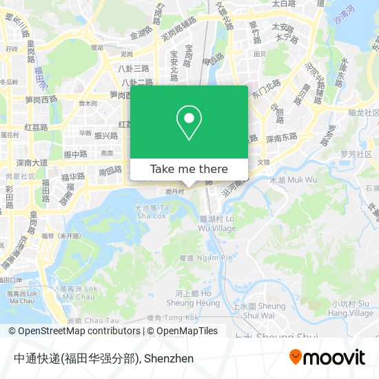 中通快递(福田华强分部) map