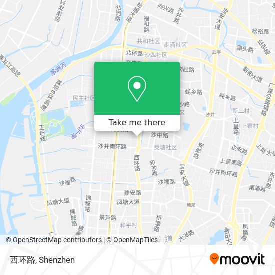 西环路 map