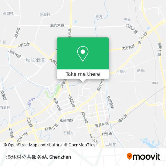 淡环村公共服务站 map