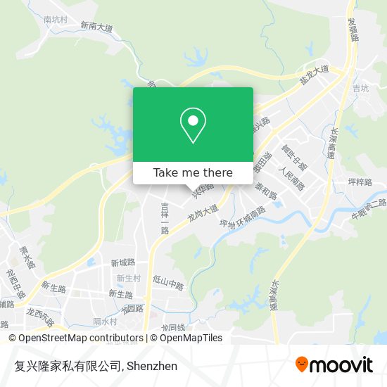 复兴隆家私有限公司 map