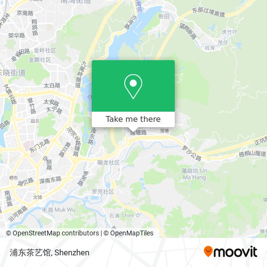 浦东茶艺馆 map