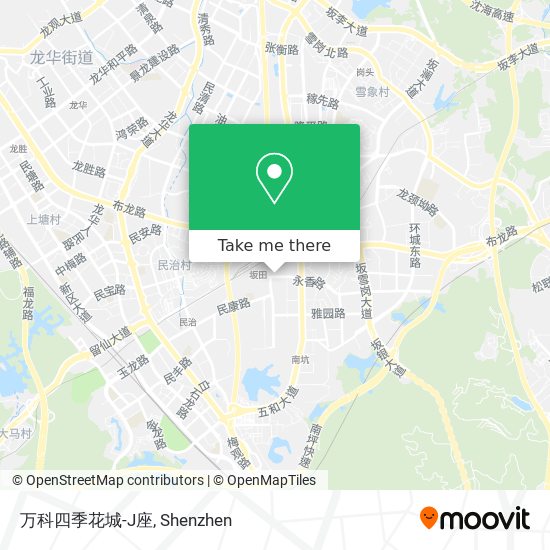 万科四季花城-J座 map