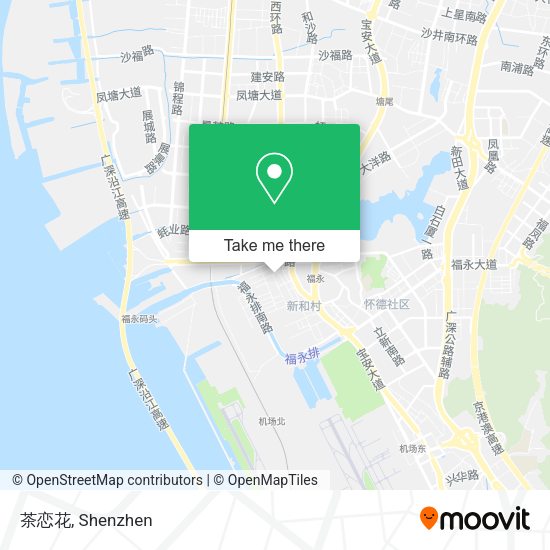 茶恋花 map