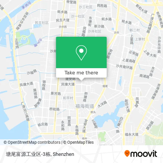 塘尾富源工业区-3栋 map