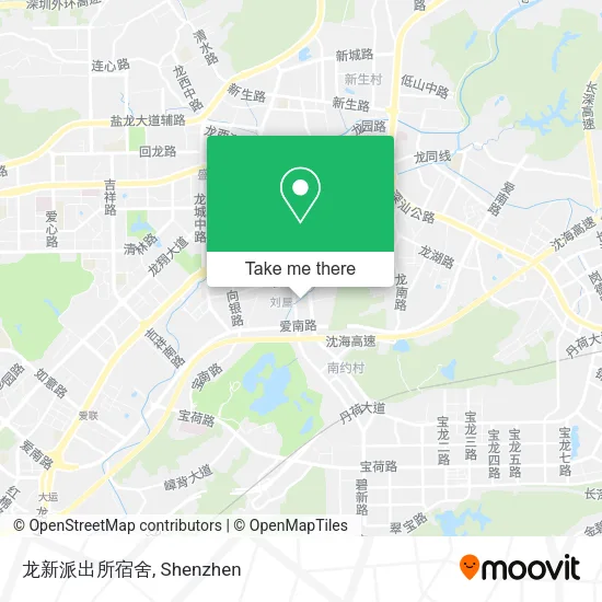 龙新派出所宿舍 map