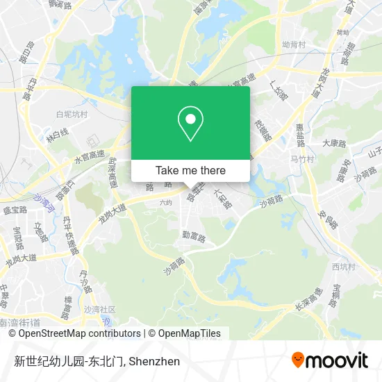 新世纪幼儿园-东北门 map