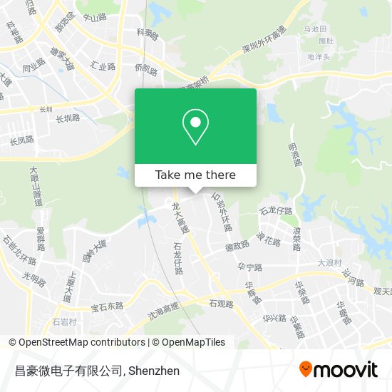昌豪微电子有限公司 map
