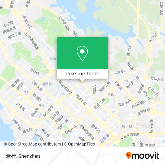 豪行 map