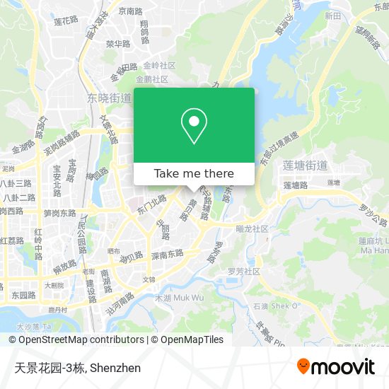 天景花园-3栋 map
