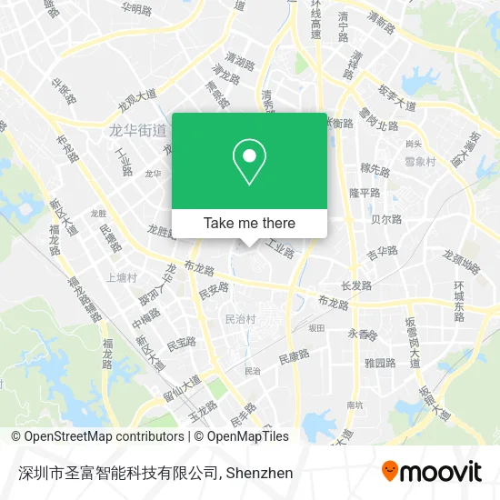 深圳市圣富智能科技有限公司 map