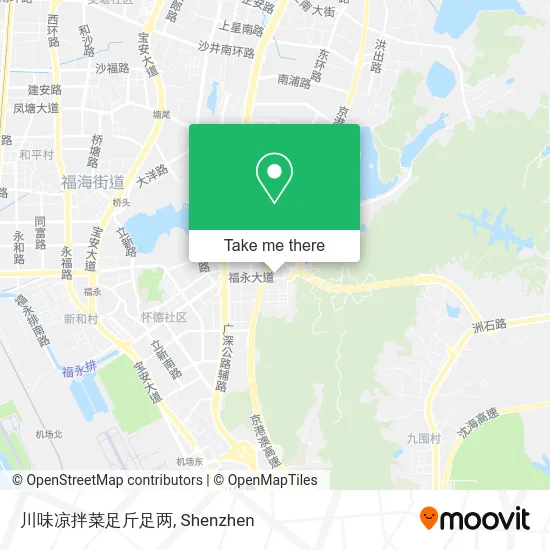 川味凉拌菜足斤足两 map