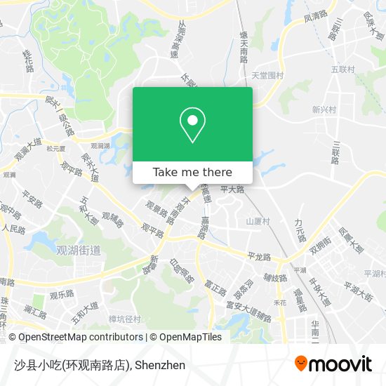 沙县小吃(环观南路店) map