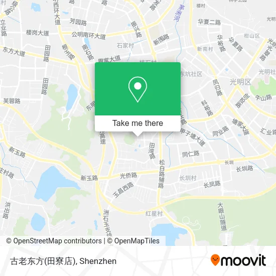 古老东方(田寮店) map