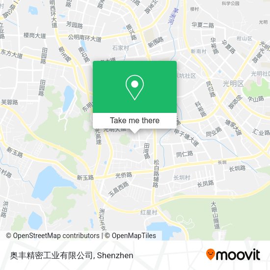 奥丰精密工业有限公司 map