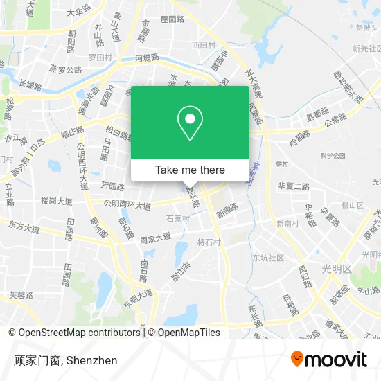 顾家门窗 map