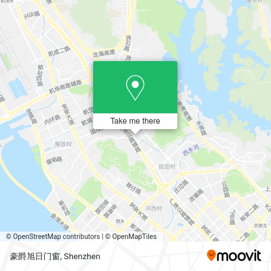 豪爵旭日门窗 map