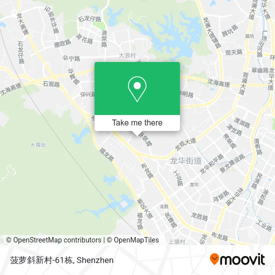 菠萝斜新村-61栋 map