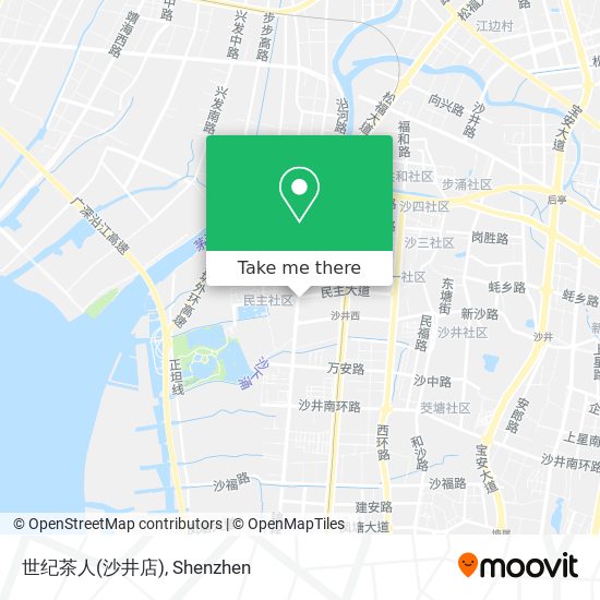 世纪茶人(沙井店) map