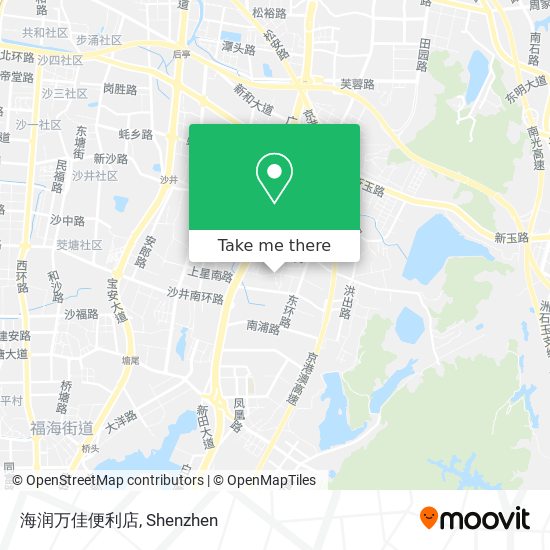 海润万佳便利店 map