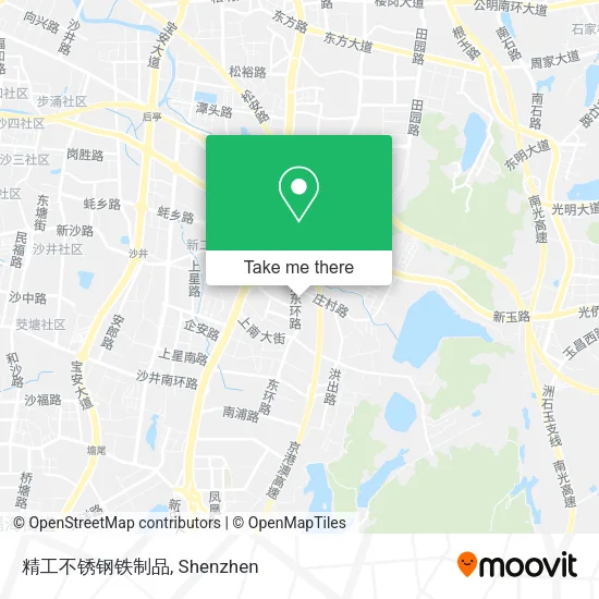 精工不锈钢铁制品 map