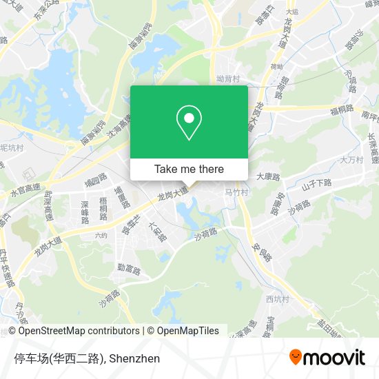 停车场(华西二路) map