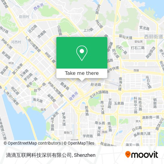 滴滴互联网科技深圳有限公司 map