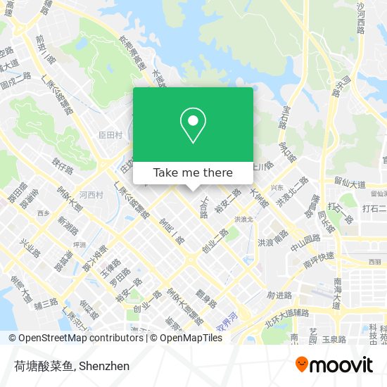 荷塘酸菜鱼 map