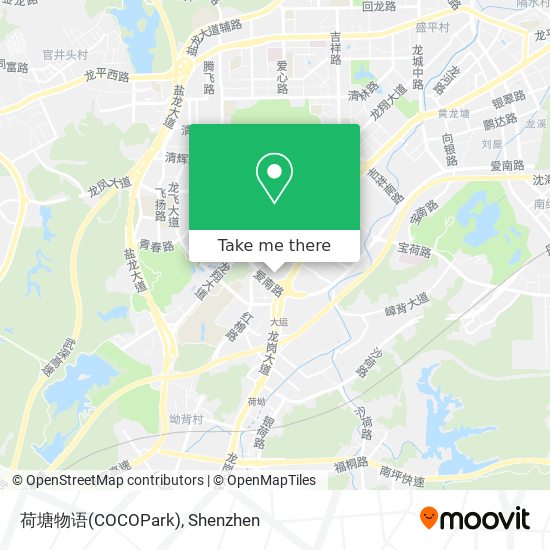 荷塘物语(COCOPark) map