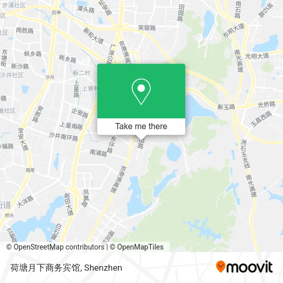 荷塘月下商务宾馆 map