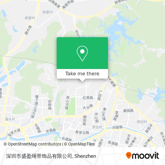 深圳市盛盈绳带饰品有限公司 map
