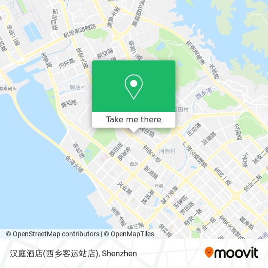 汉庭酒店(西乡客运站店) map