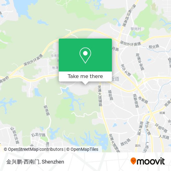 金兴鹏-西南门 map