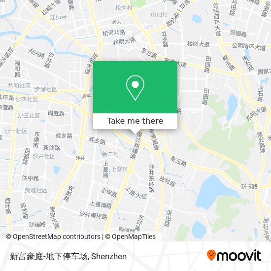 新富豪庭-地下停车场 map