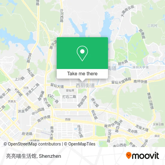 亮亮喵生活馆 map