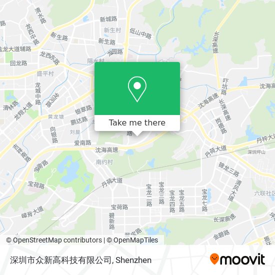 深圳市众新高科技有限公司 map