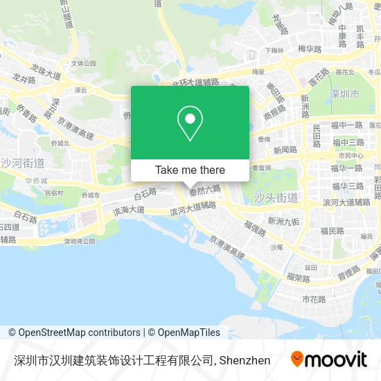 深圳市汉圳建筑装饰设计工程有限公司 map
