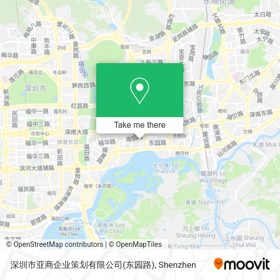 深圳市亚商企业策划有限公司(东园路) map