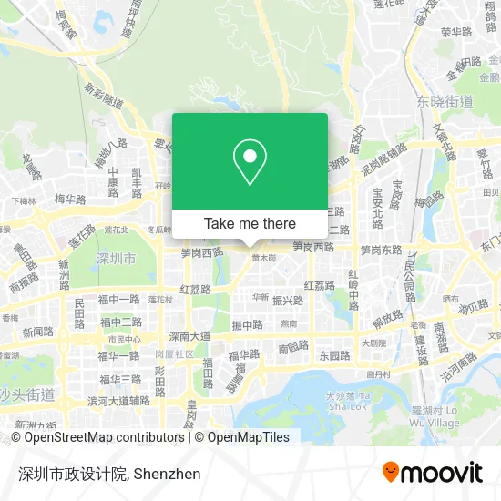 深圳市政设计院 map