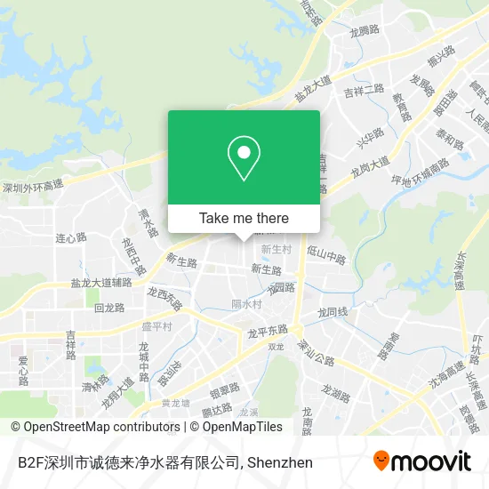 B2F深圳市诚德来净水器有限公司 map