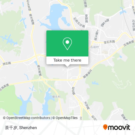 茶千岁 map