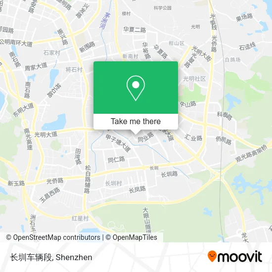 长圳车辆段 map