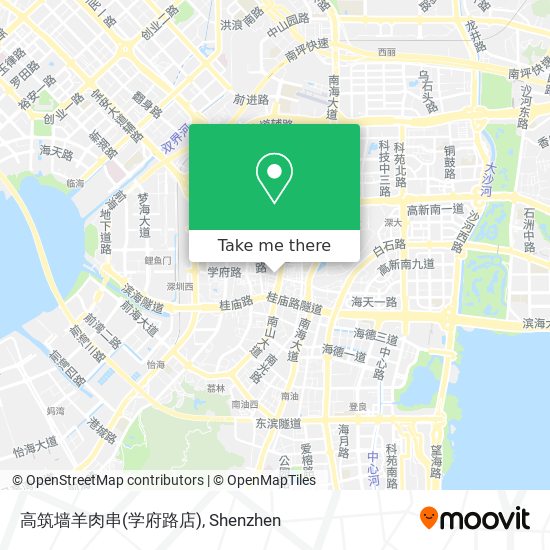 高筑墙羊肉串(学府路店) map