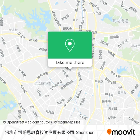 深圳市博乐思教育投资发展有限公司 map