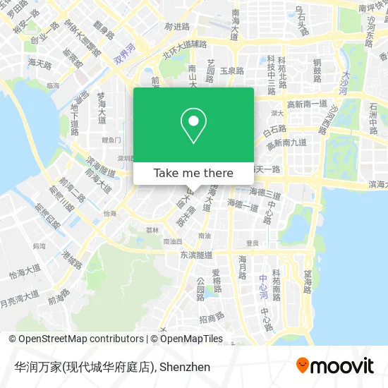 华润万家(现代城华府庭店) map