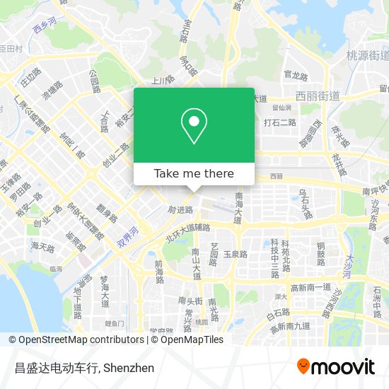 昌盛达电动车行 map