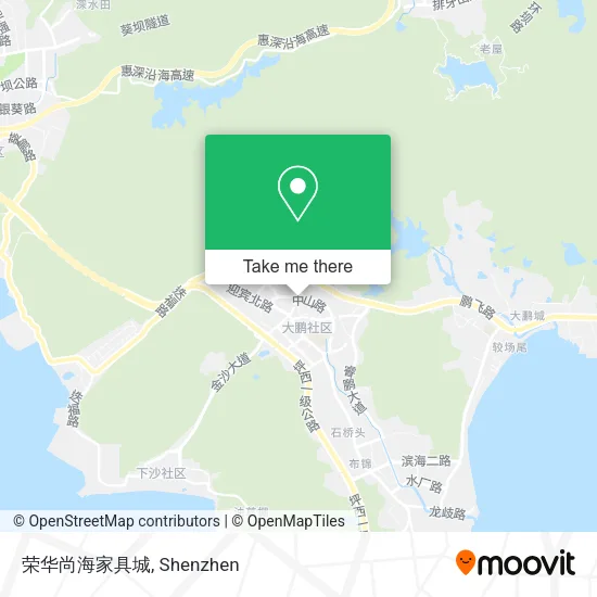 荣华尚海家具城 map