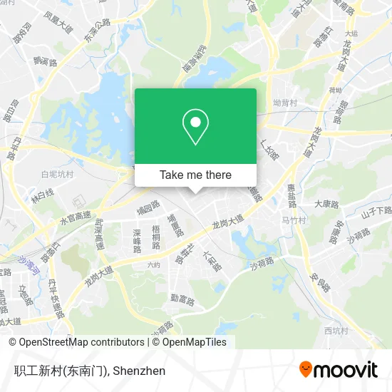 职工新村(东南门) map