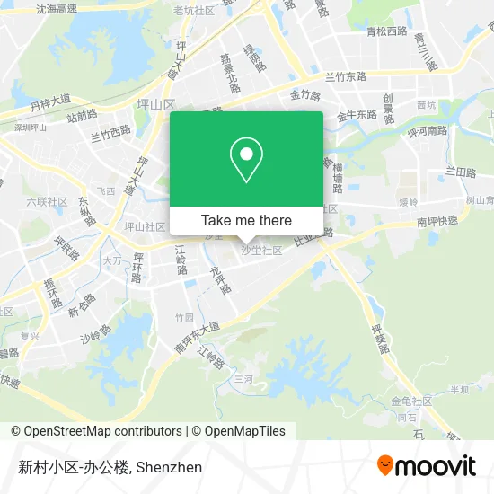 新村小区-办公楼 map