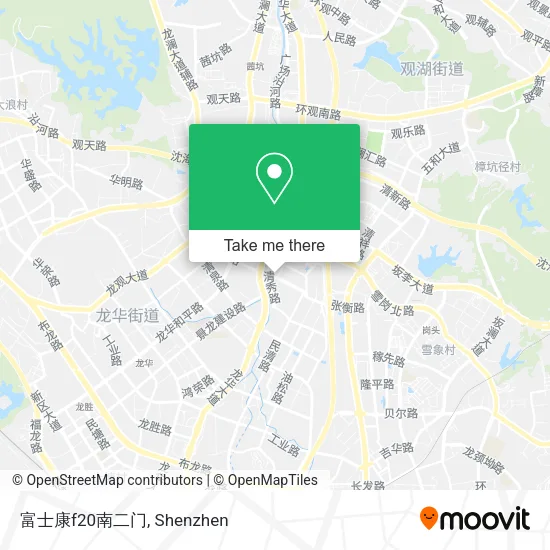 富士康f20南二门 map